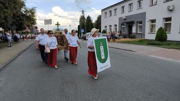 Gmina Ostrówek była gospodarzem niedzielnych Dożynek Powiatu Wieluńskiego